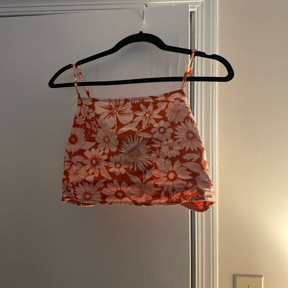 American Eagle tank top with tie back